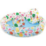 Бассейн надувной INTEX «Фрукты» 59460 с кругом и мячом, от 3 лет