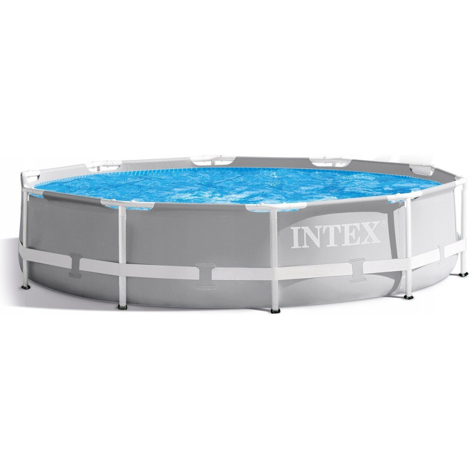Каркасный бассейн INTEX PRISM FRAME 26718 366×122 см с фильтром и лестницей